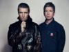 Liam e Noel Gallagher degli Oasis durante il tour di reunion