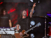 Dave Grohl sul palco degli I-Days Milano 2026 all'Ippodromo SNAI La Maura